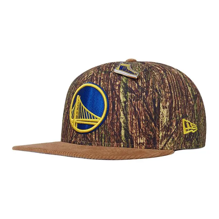 New Era Polyester Baseball Caps Unisex Brown Camouflage