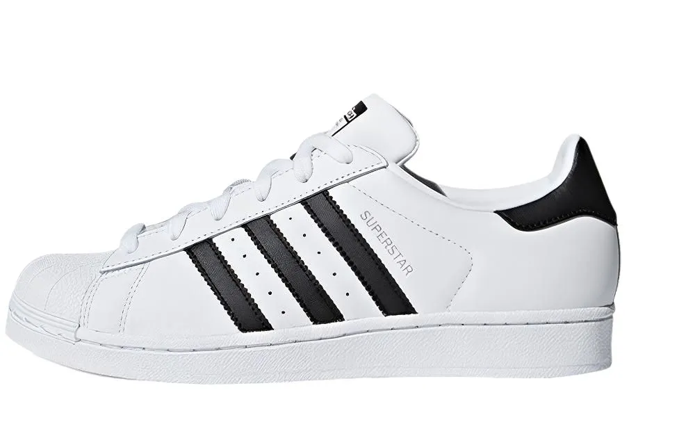 Adidas Originals SUPERSTAR Low top Skateboard Shoes Women's Ivory