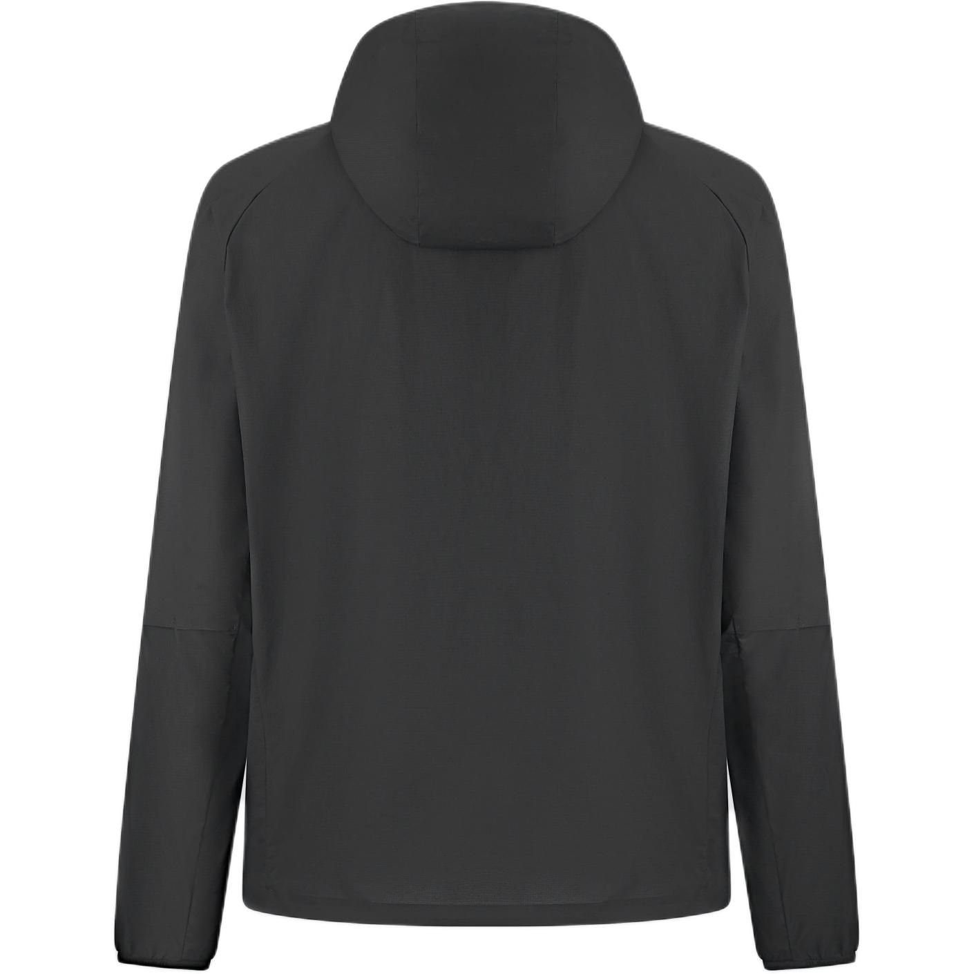 Мужская куртка Salomon PL WIND JKT M (темно-черная) — фото 2