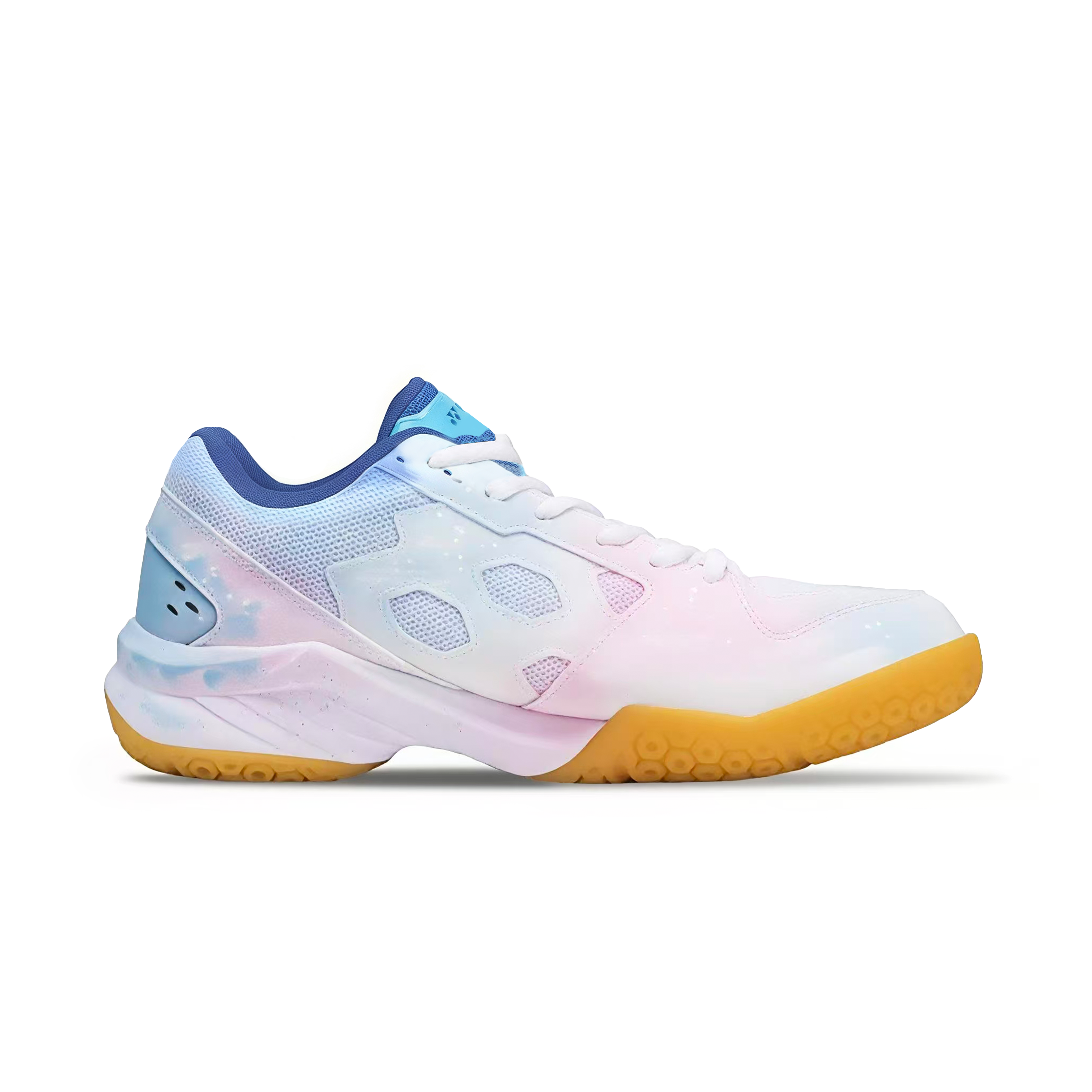 YONEX 65Z4 Badminton Shoes Unisex Low Top Pink Blue Gradient Colorway