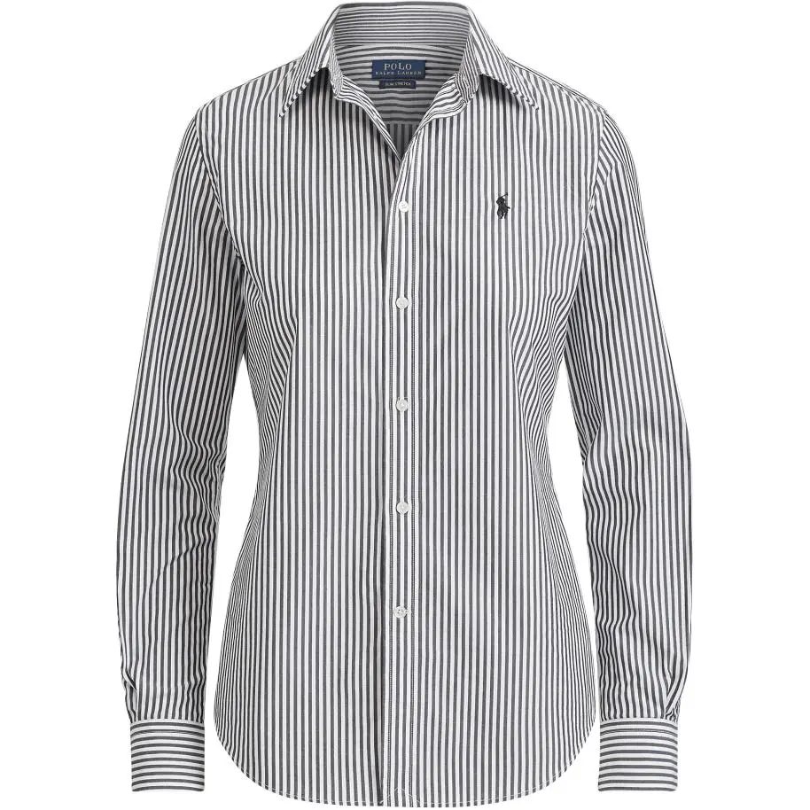 Polo Ralph Lauren Shirt Slim Fit Women's Marine Blue