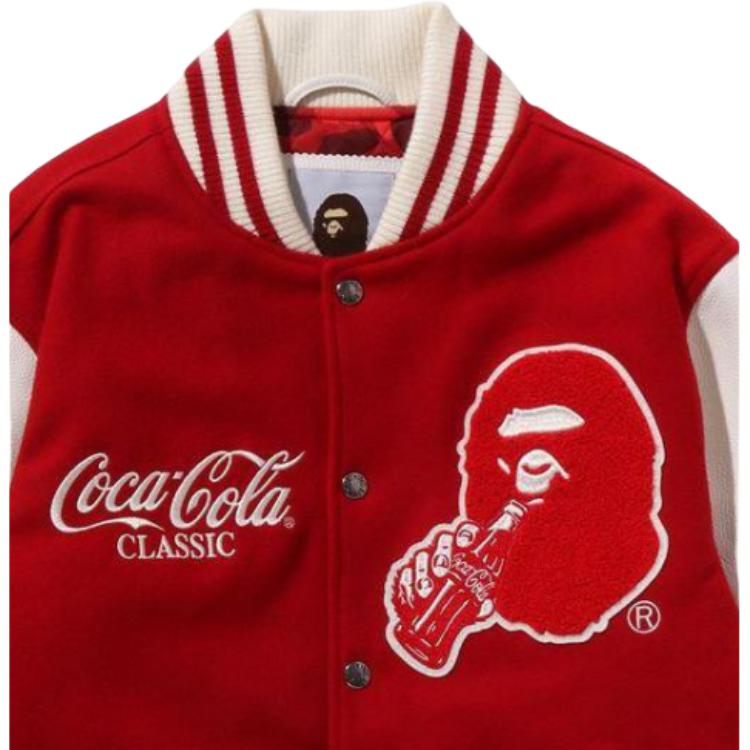 Мужская куртка A BATHING APE x Coca-Cola FW23 Logo (цвет на фото) — фото 3