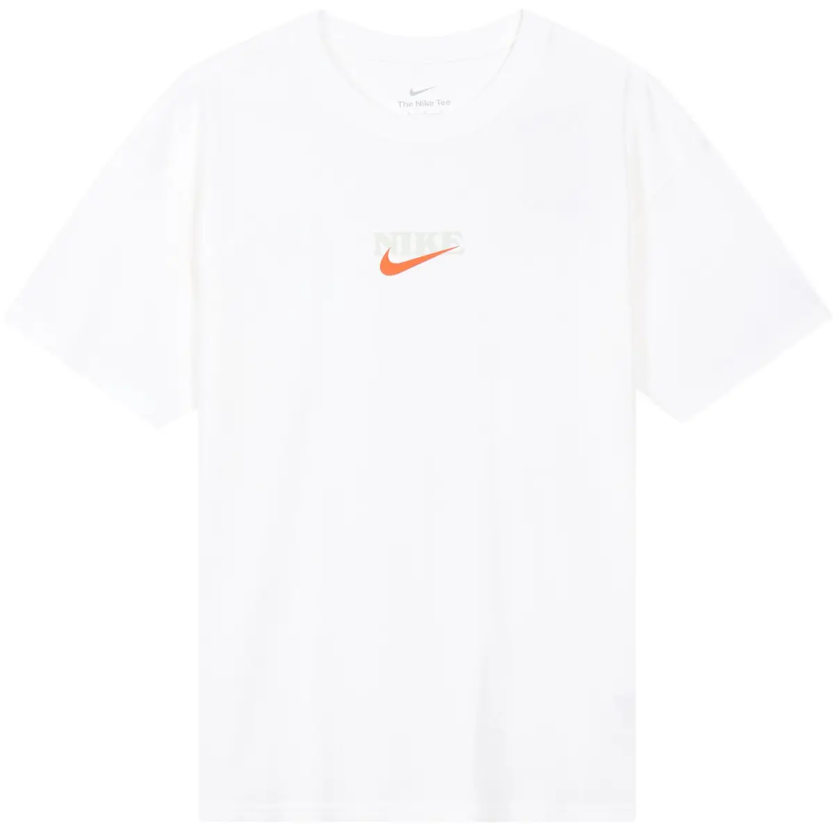 Nike T-Shirts Men's White Crew Neck Moderate