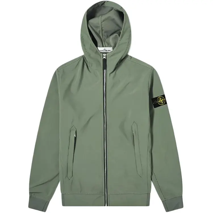 STONE ISLAND Jackets & Coats Men's Army Green
