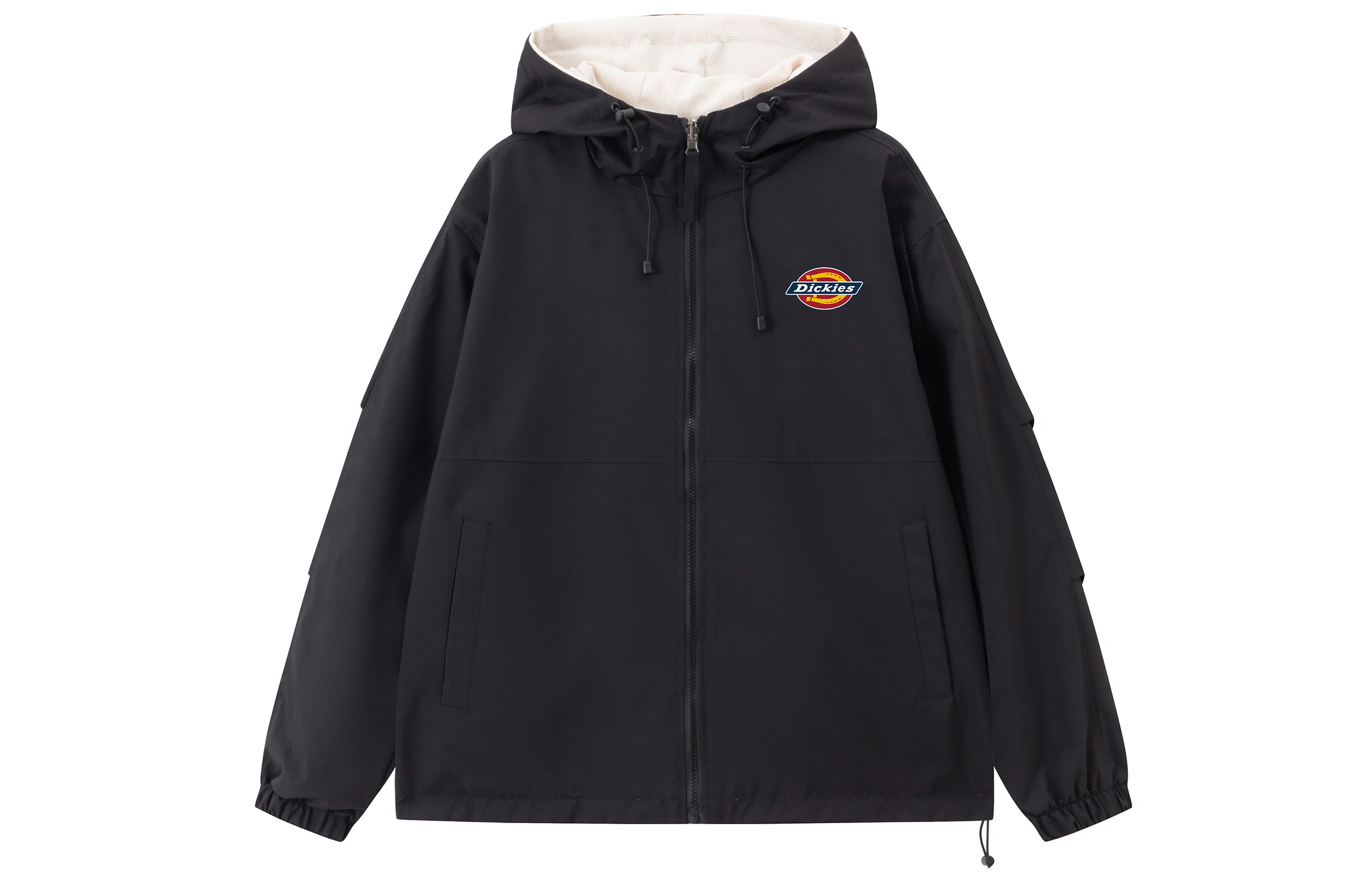 Куртка Dickies LOGO (двусторонняя бежево-черная) — фото 8