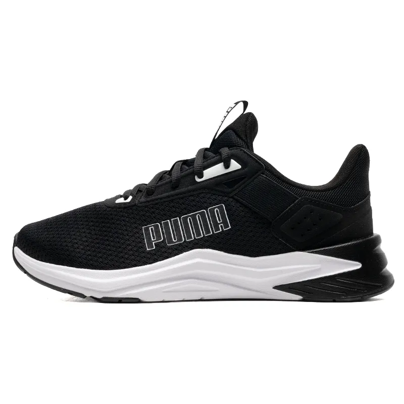 PUMA FTR Wave Abrasion Resistant, Breathable, Lightweight Low top Casual Running Shoes Men's Black