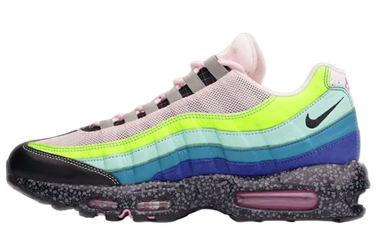 Nike x Size? Air Max 95 Abrasion Resistant Low top Casual Running Shoes Unisex Blue White