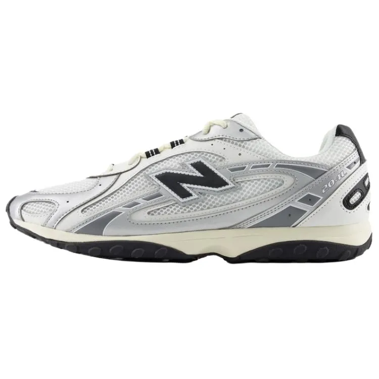 New Balance 204L Low top Casual Shoes Unisex White Silver