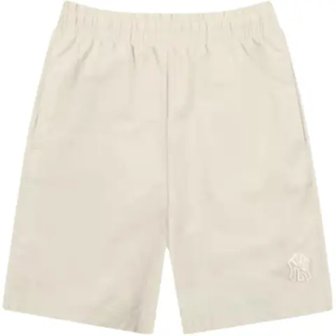 MLB Sports Shorts Unisex Ecru Thin