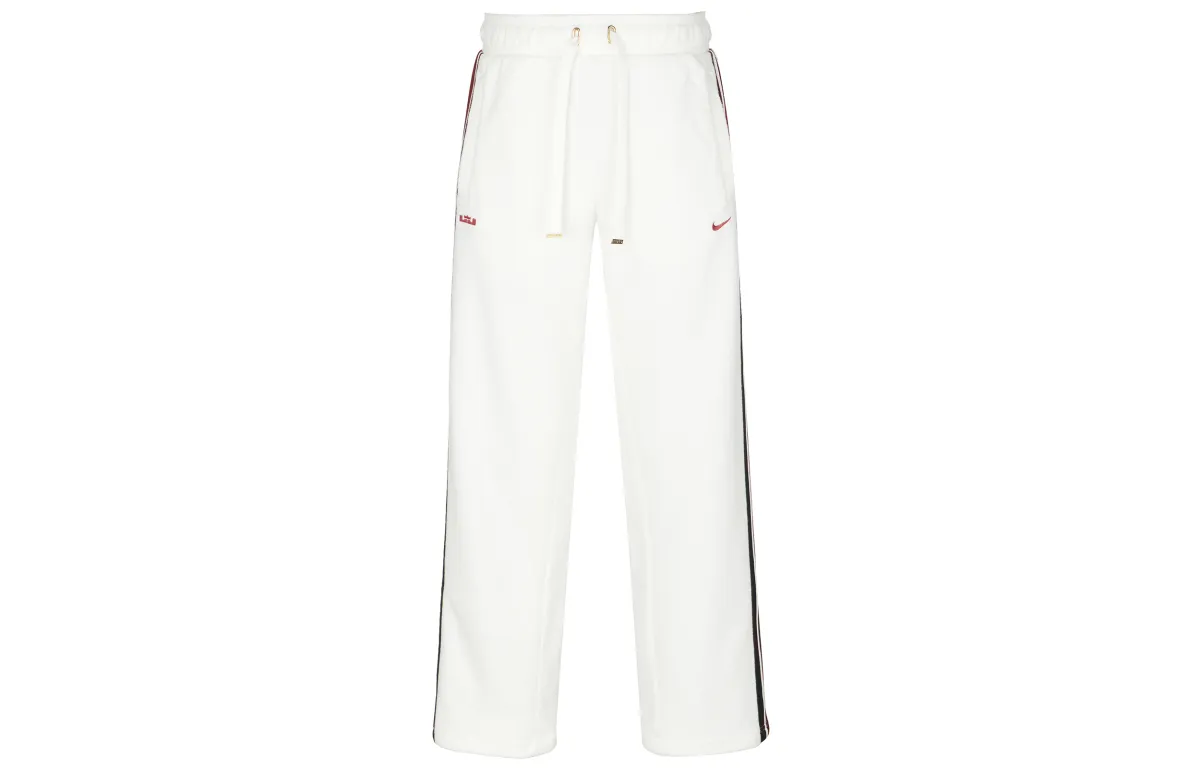 Nike Casual Pants Men's Beige Moderate Straight Fit Pants