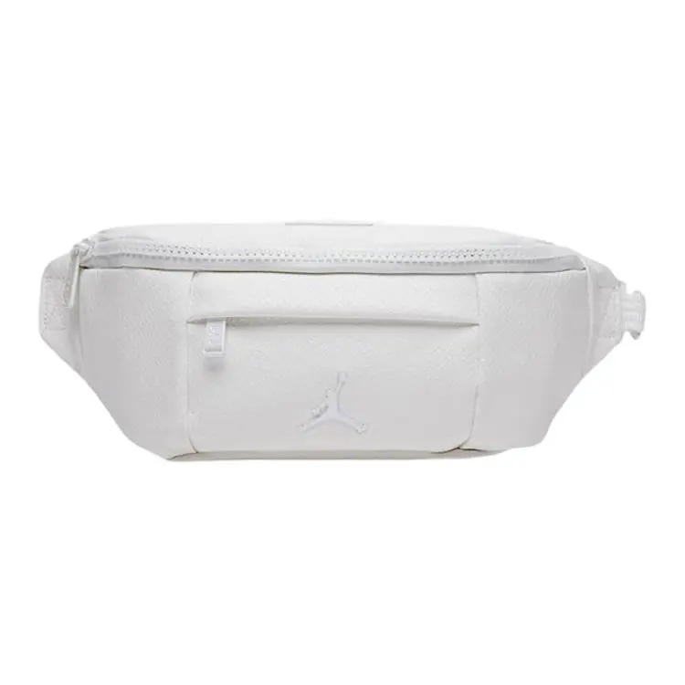 Jordan Synthetic Leather Fanny Pack Regular Unisex White