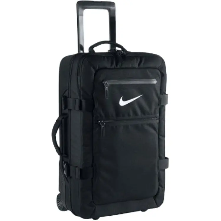 Nike Polyester Trolley Bags 22 Inch Unisex Black