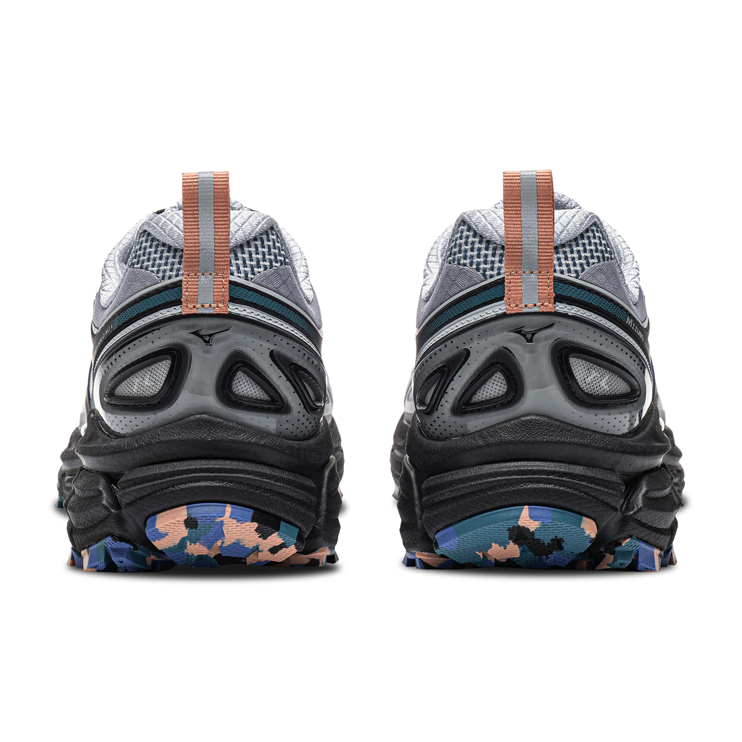 Кроссовки Mizuno Halo Mix TL (голубые) — 风向灰/空气蓝 — фото 5