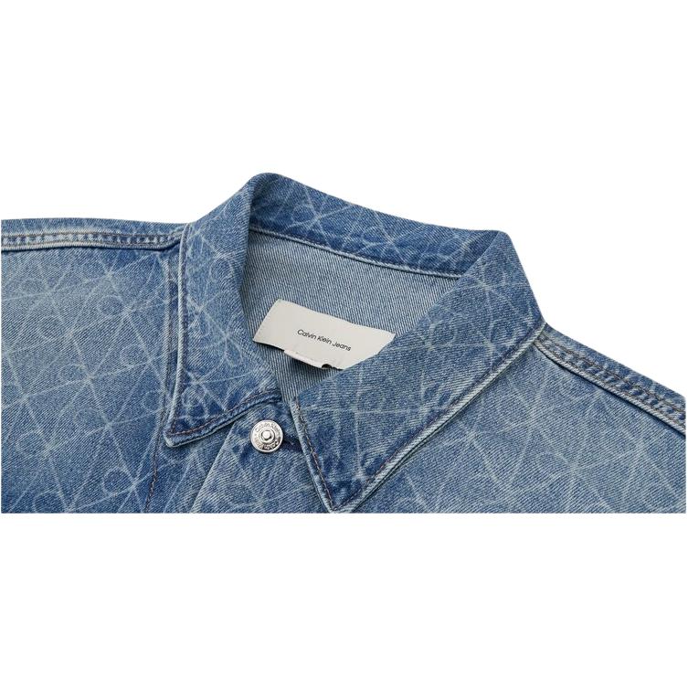 Мужская куртка CALVIN KLEIN (синяя) — фото 4