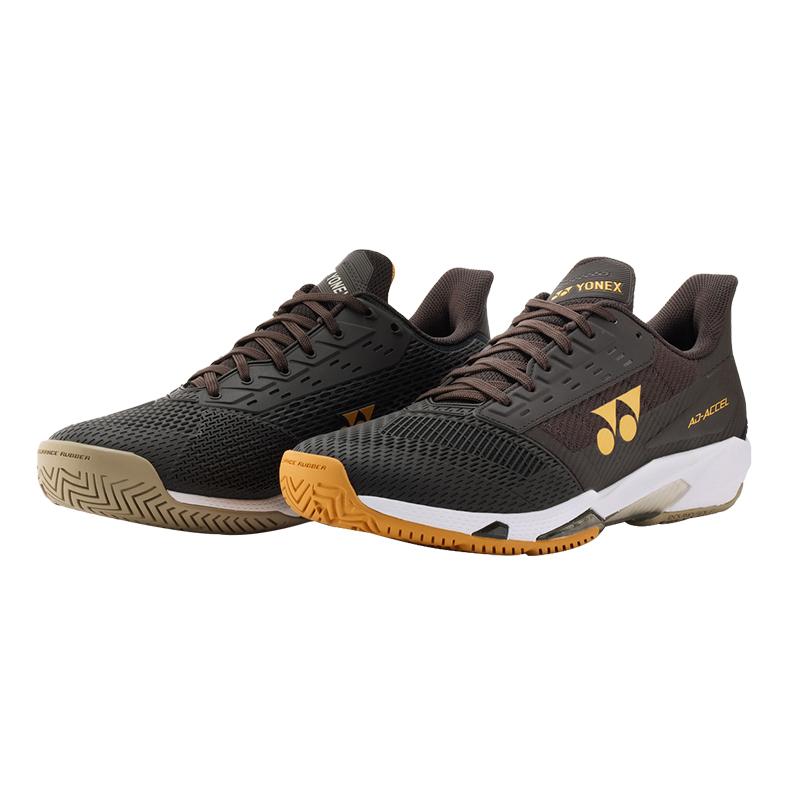 YONEX AD ACCEL Tennis Shoes Men’s Low Top Espresso Brown