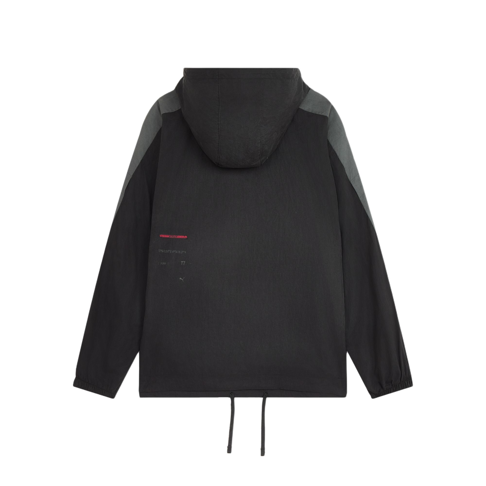 Мужская куртка PUMA × ATTEMPT T7 PULLOVER (черная) — фото 2