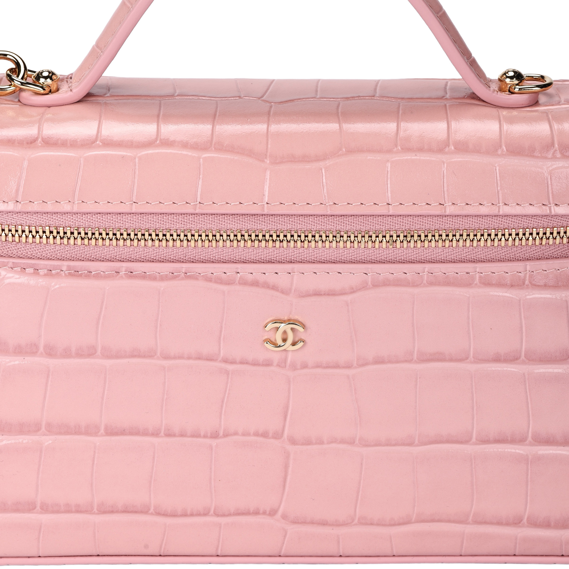 Женская сумка Chanel (розовый) — фото 5