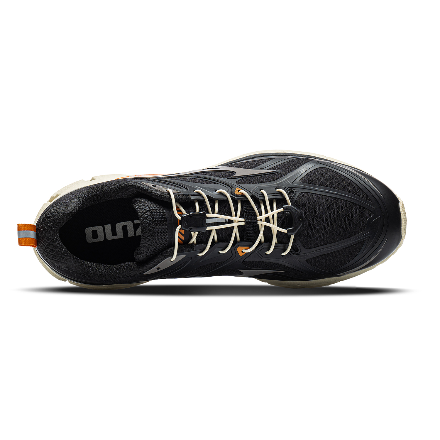 Кроссовки Mizuno Halo Mix TL (желтые) — 黑色/果壳黄 — фото 3