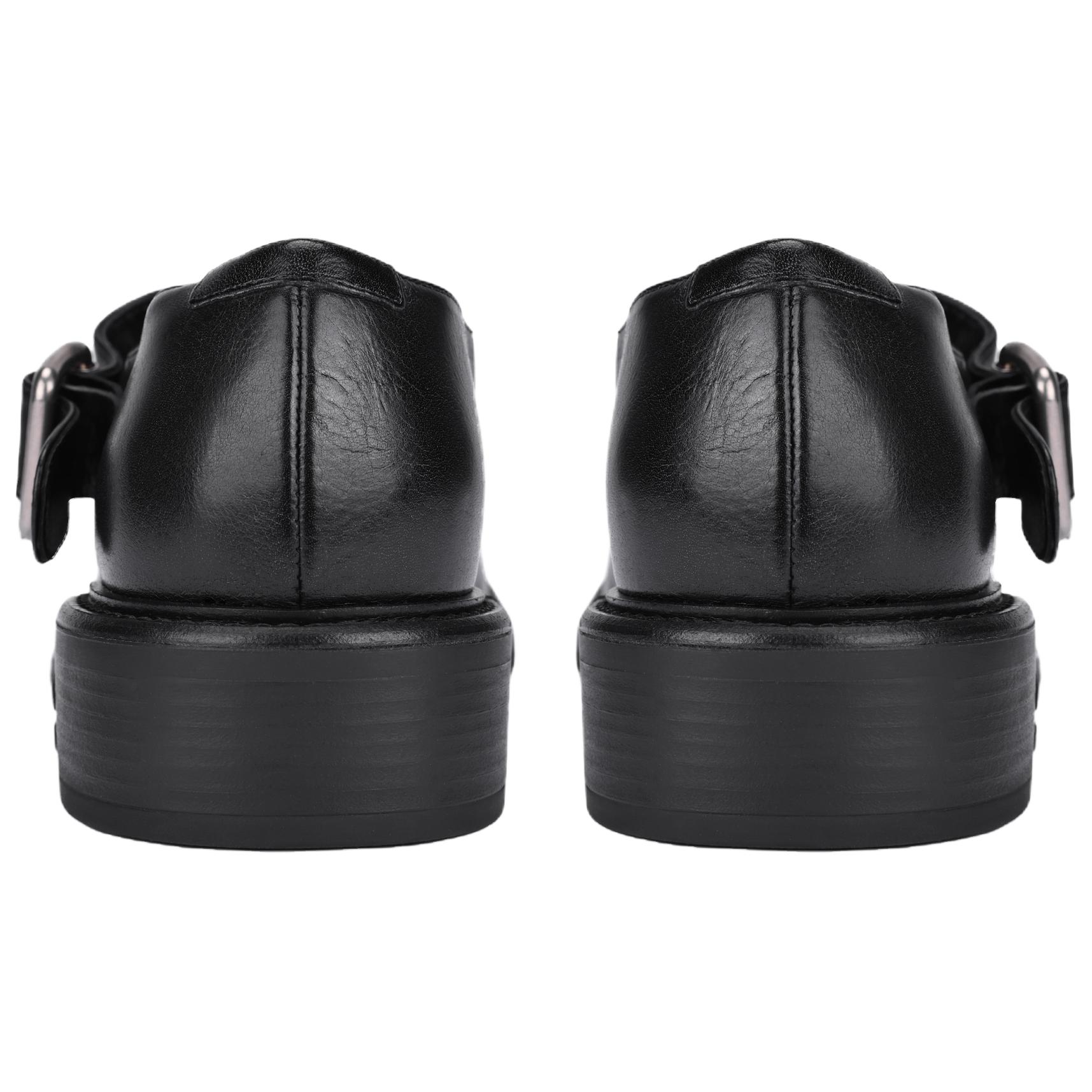 MIU MIU Loafers 3cm Women's Black