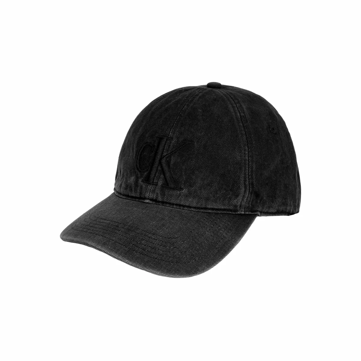 CALVIN KLEIN Cotton Baseball Caps Unisex Black