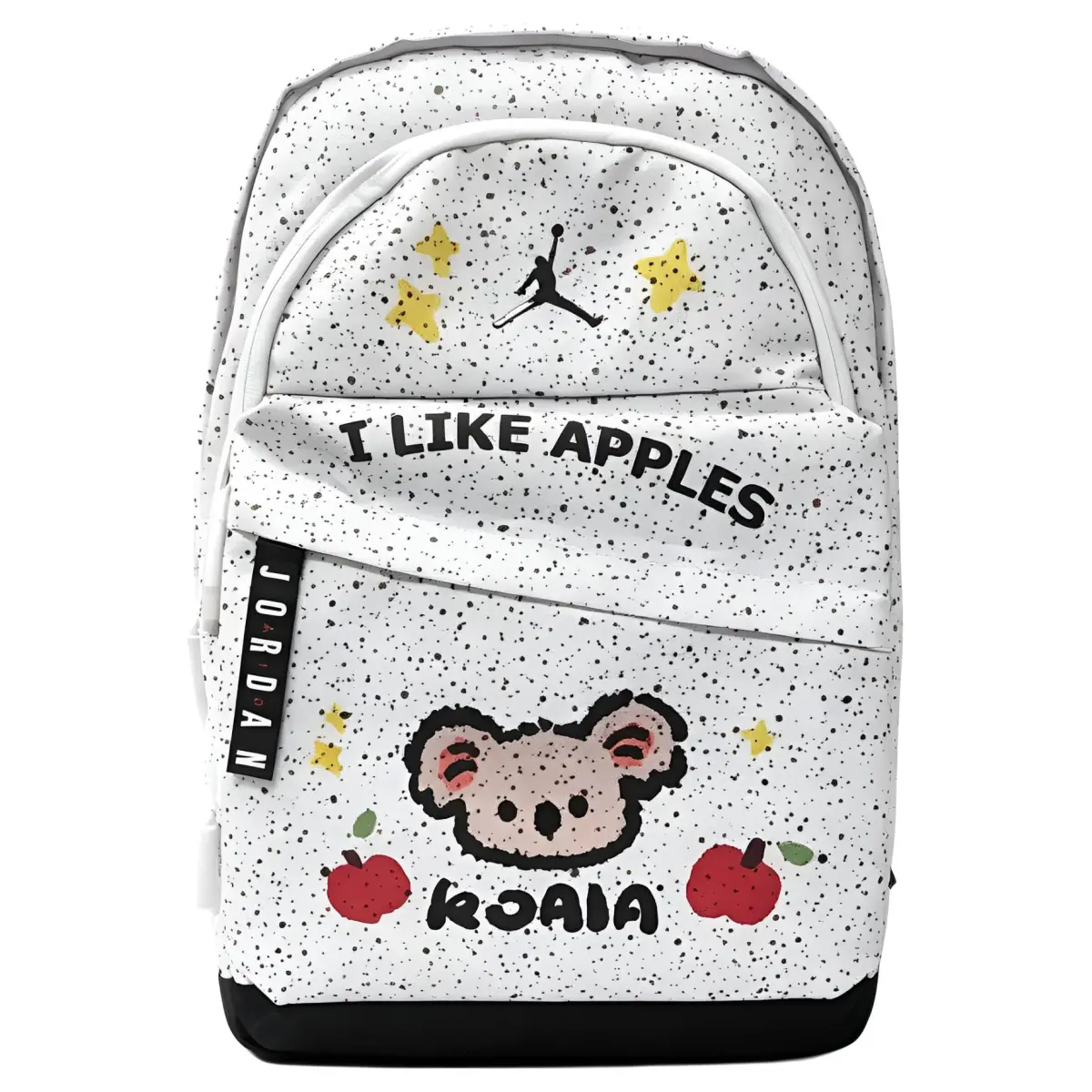 Jordan Polyester Backpack Large Capacity Unisex Baby's Breath