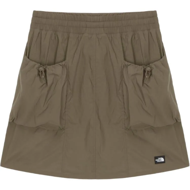 THE NORTH FACE Cargo Short Skirts Women's Beige Brown