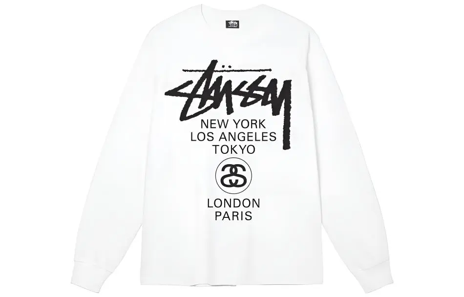 Stussy World Tour Long Sleeve Tee