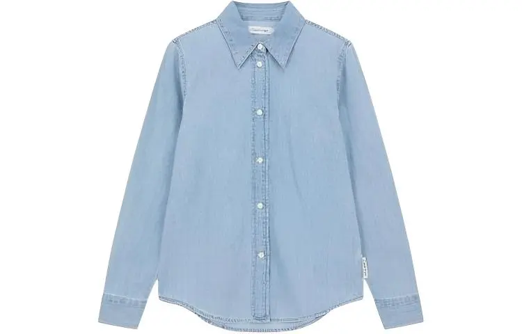 CALVIN KLEIN Denim Collection Shirt Women's Blue