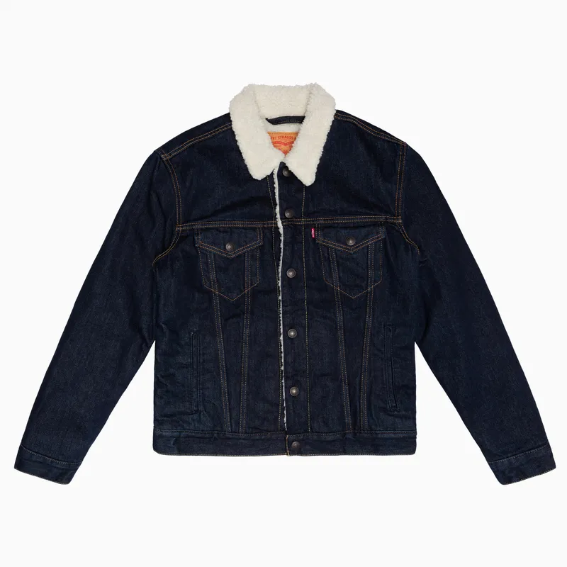 Levi's Denim Jacket Men's Dark Blue