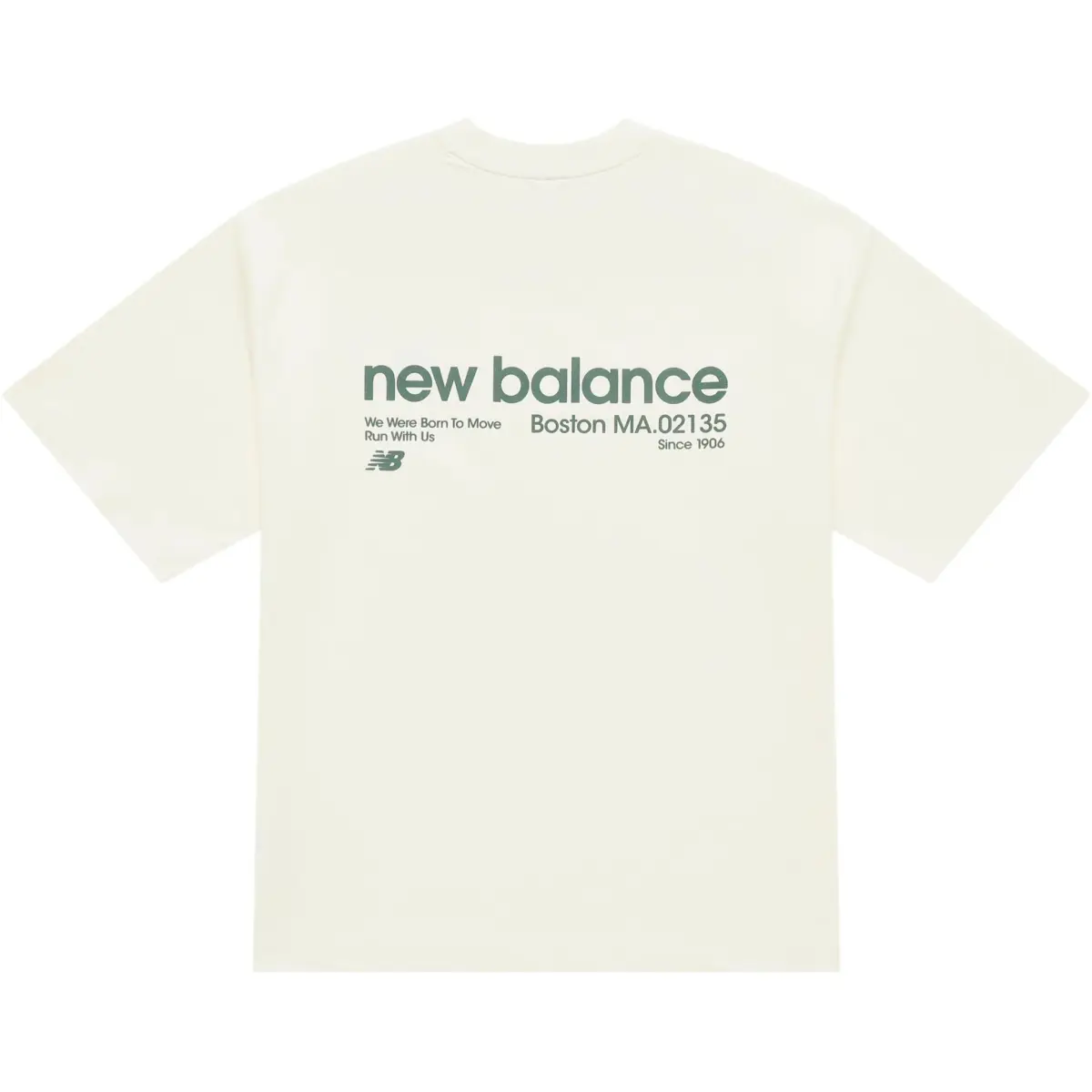 New Balance T Shirt Unisex Ivory
