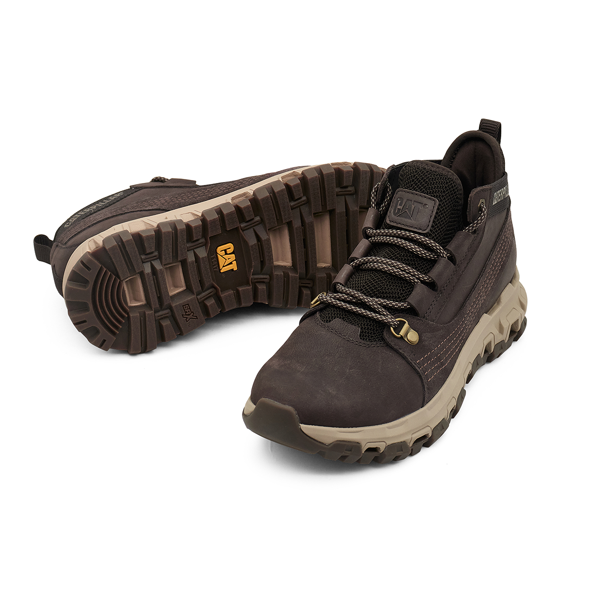 CAT Outdoor Shoes Men’s Low Top Dark Brown