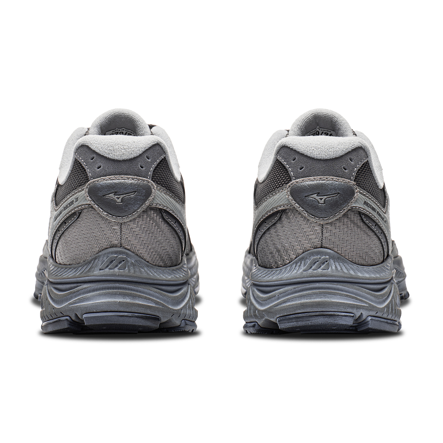 Кроссовки Mizuno Racer S (темно-серые) — 深灰色/暗银色 — фото 5