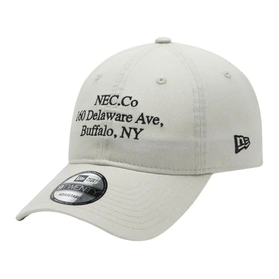 New Era Cotton Baseball Caps Unisex Stone Color