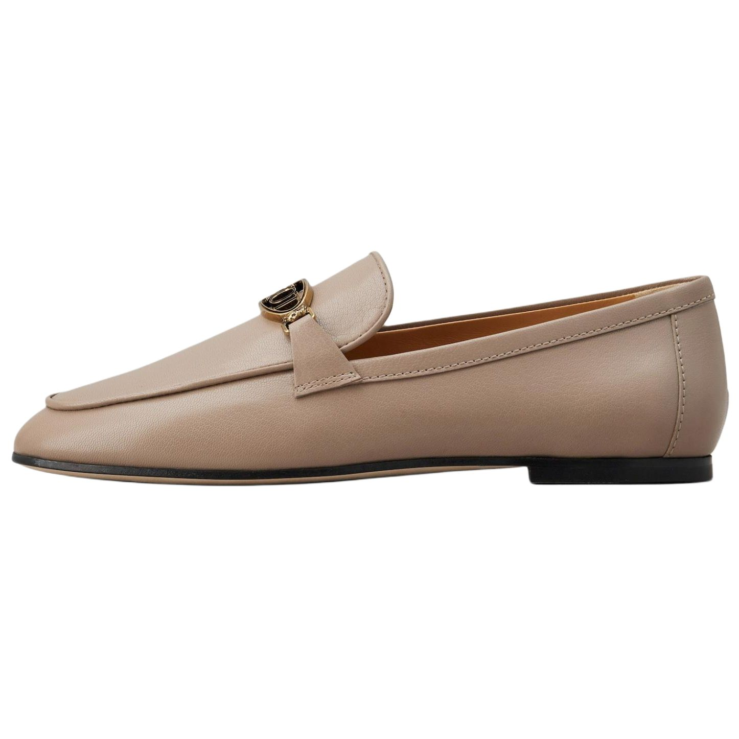 TOD'S Logo Plaque Slip On Loafers Women's