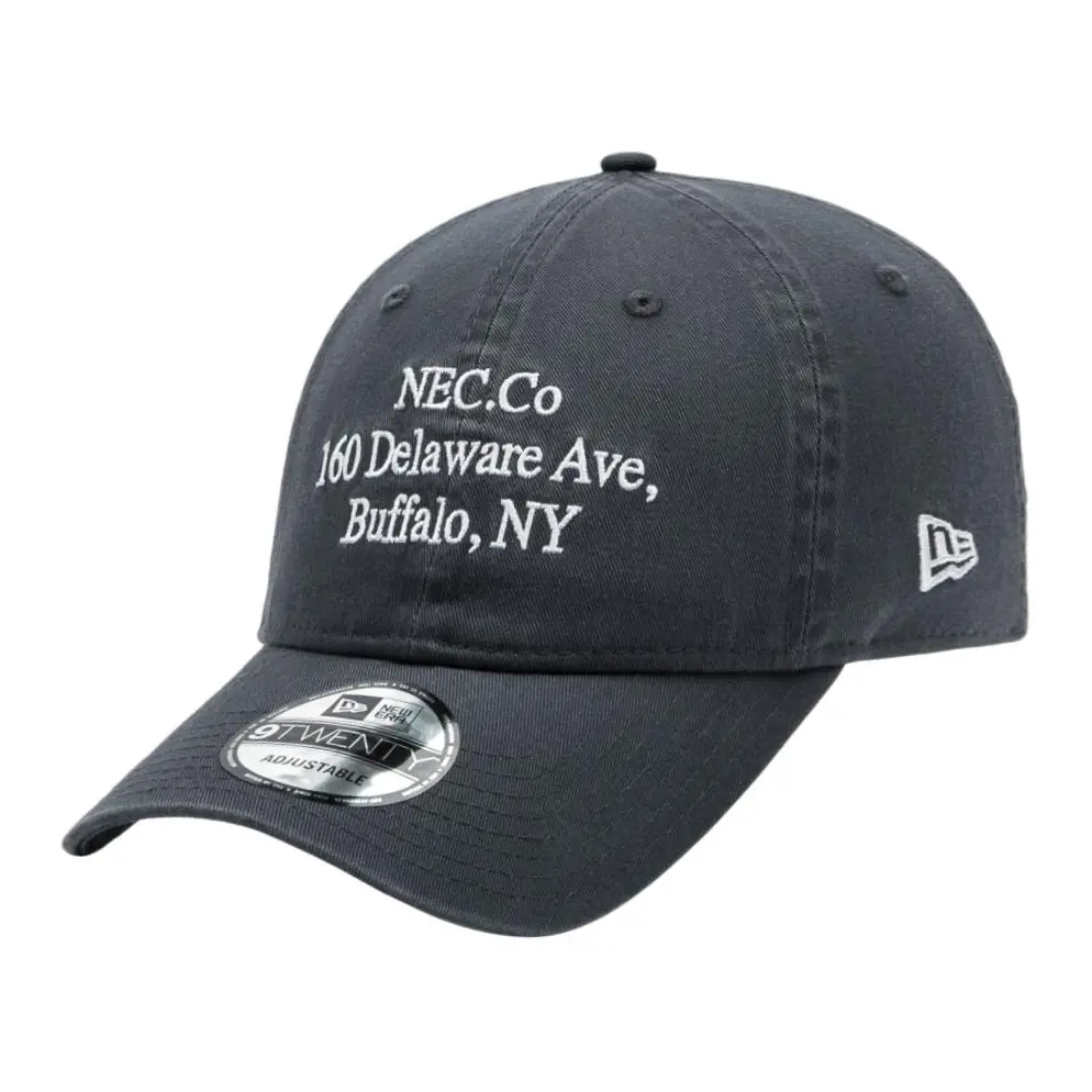 New Era Cotton Baseball Caps Unisex Dark Graphite
