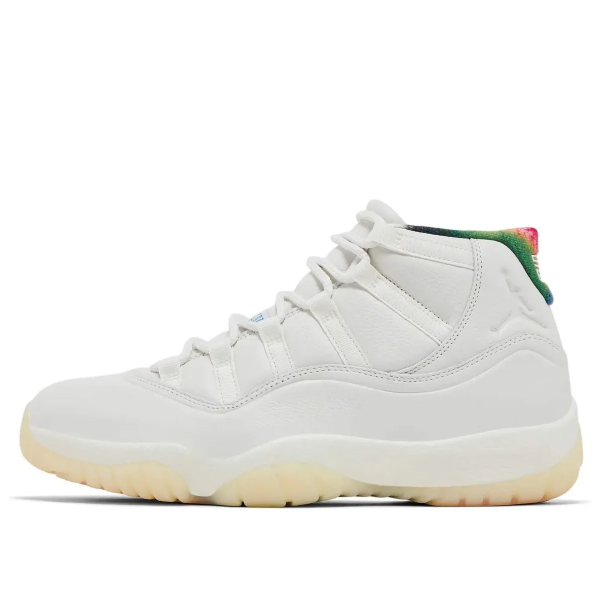 Jordan Air Jordan 11 High top Vintage Basketball Shoes Men's White Blue