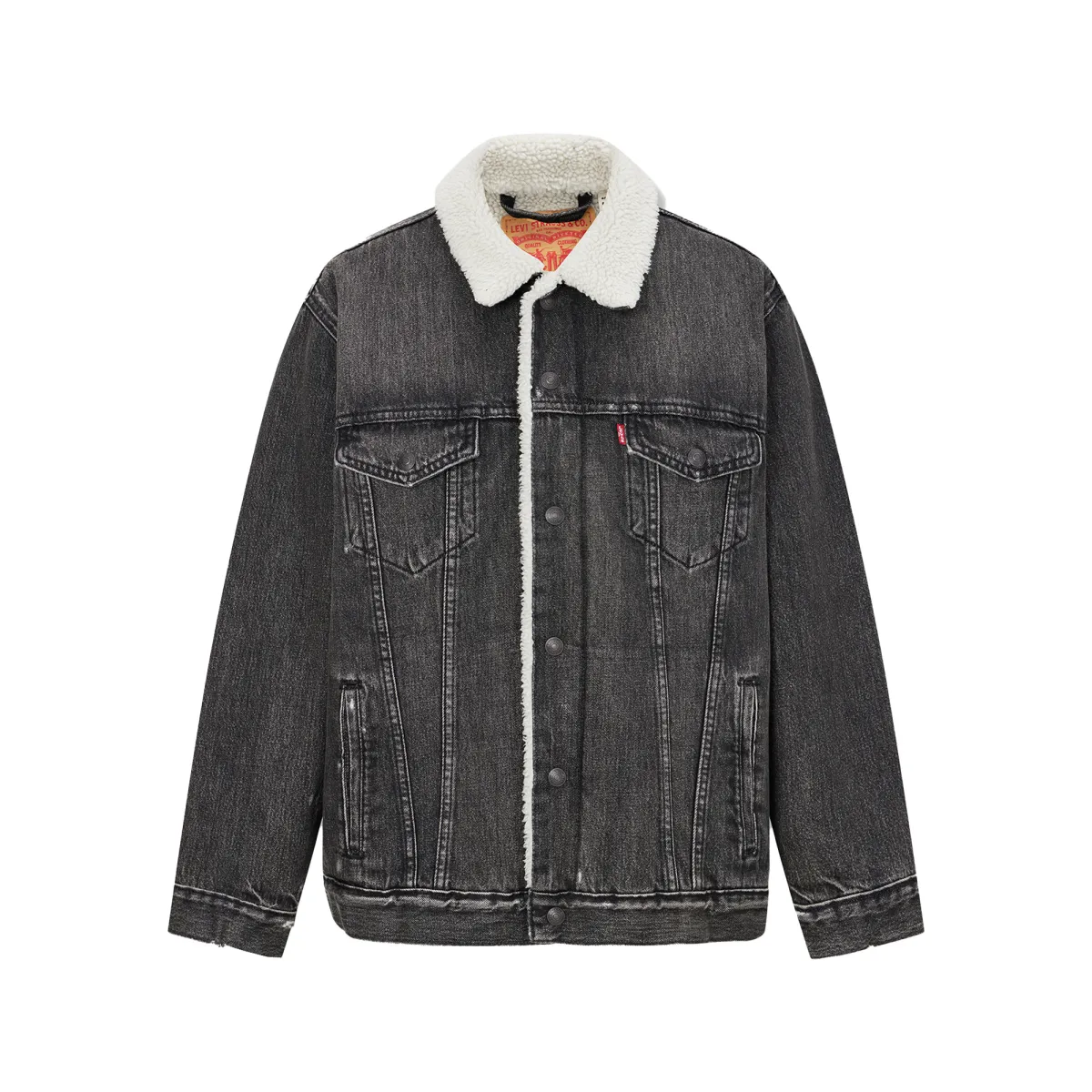 Levi's Denim Jacket Unisex Gray