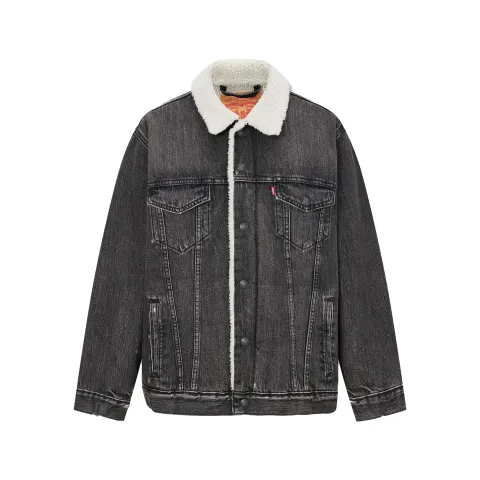 Levi's Denim Jacket Unisex Gray
