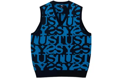 Stussy Stacked Sweater Vest