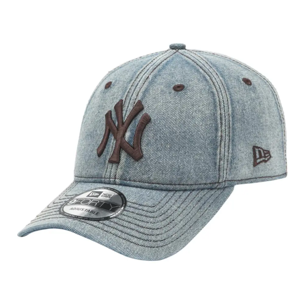 New Era Cotton Baseball Caps Unisex Light Blue
