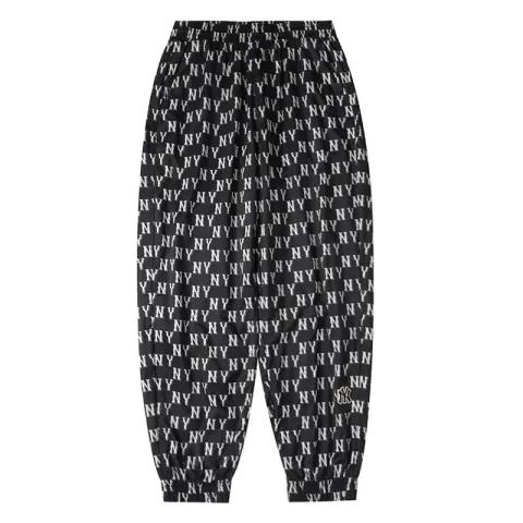 MLB Casual Pants Unisex Black (Suggest 1 Size Down) Moderate Cuffed Pants