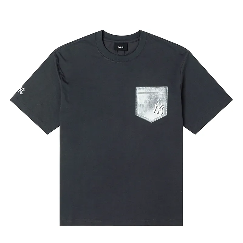 MLB New York Yankees T Shirt Unisex Charcoal Gray