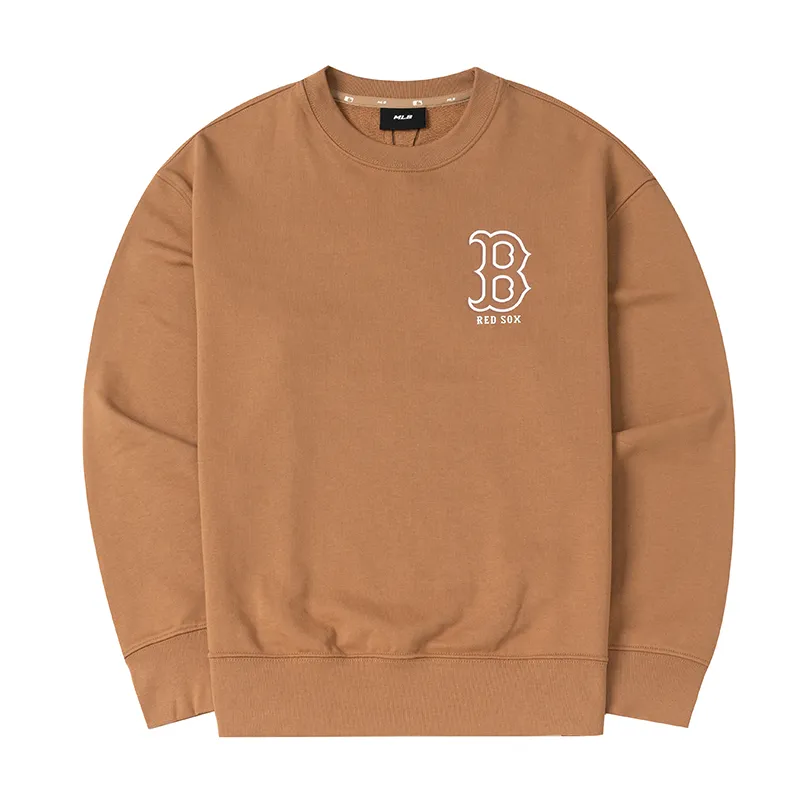 MLB Boston Red Sox Sweatshirt Unisex Dark Beige