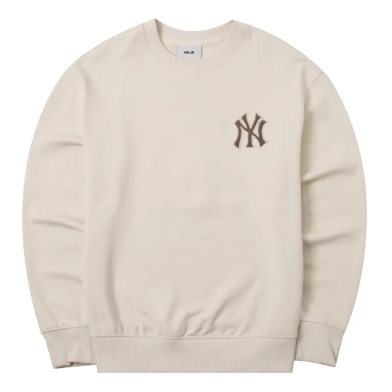 MLB MONOGRAM New York Yankees Sweatshirt Unisex Dark Cream