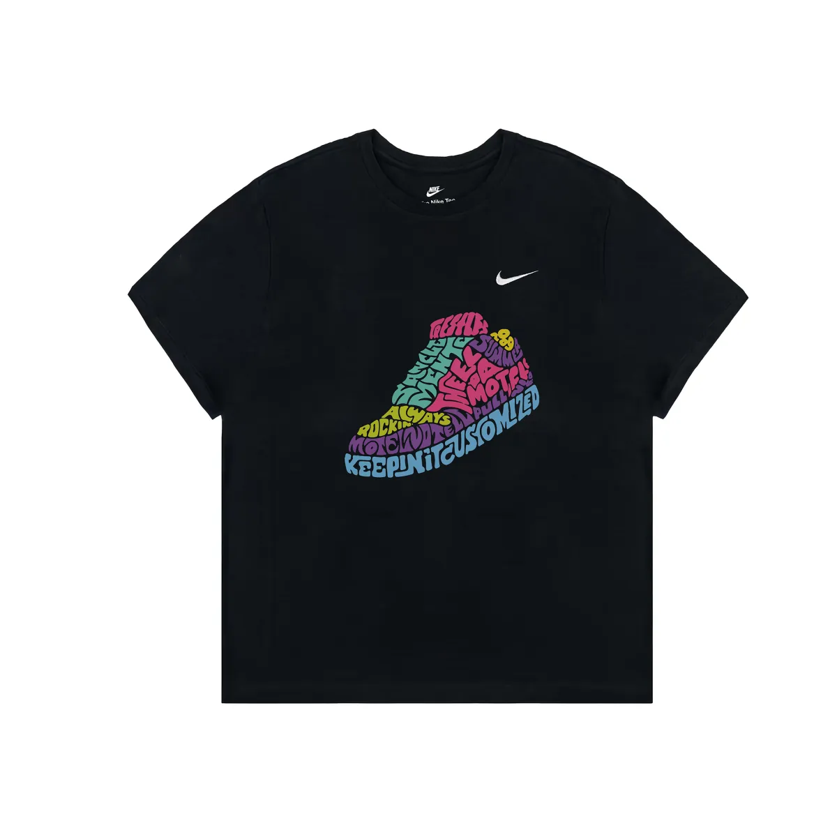 Nike T-Shirts Men's Crew Neck Moderate