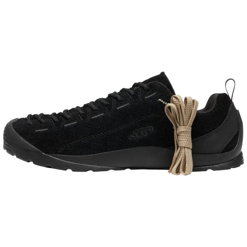 Keen Jasper Leather Hiking Shoes Men's Black