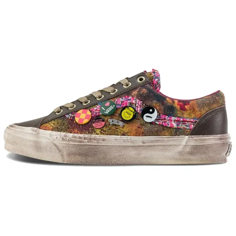 Vans Premium Old Skool Low top Skateboard Shoes Unisex Brown
