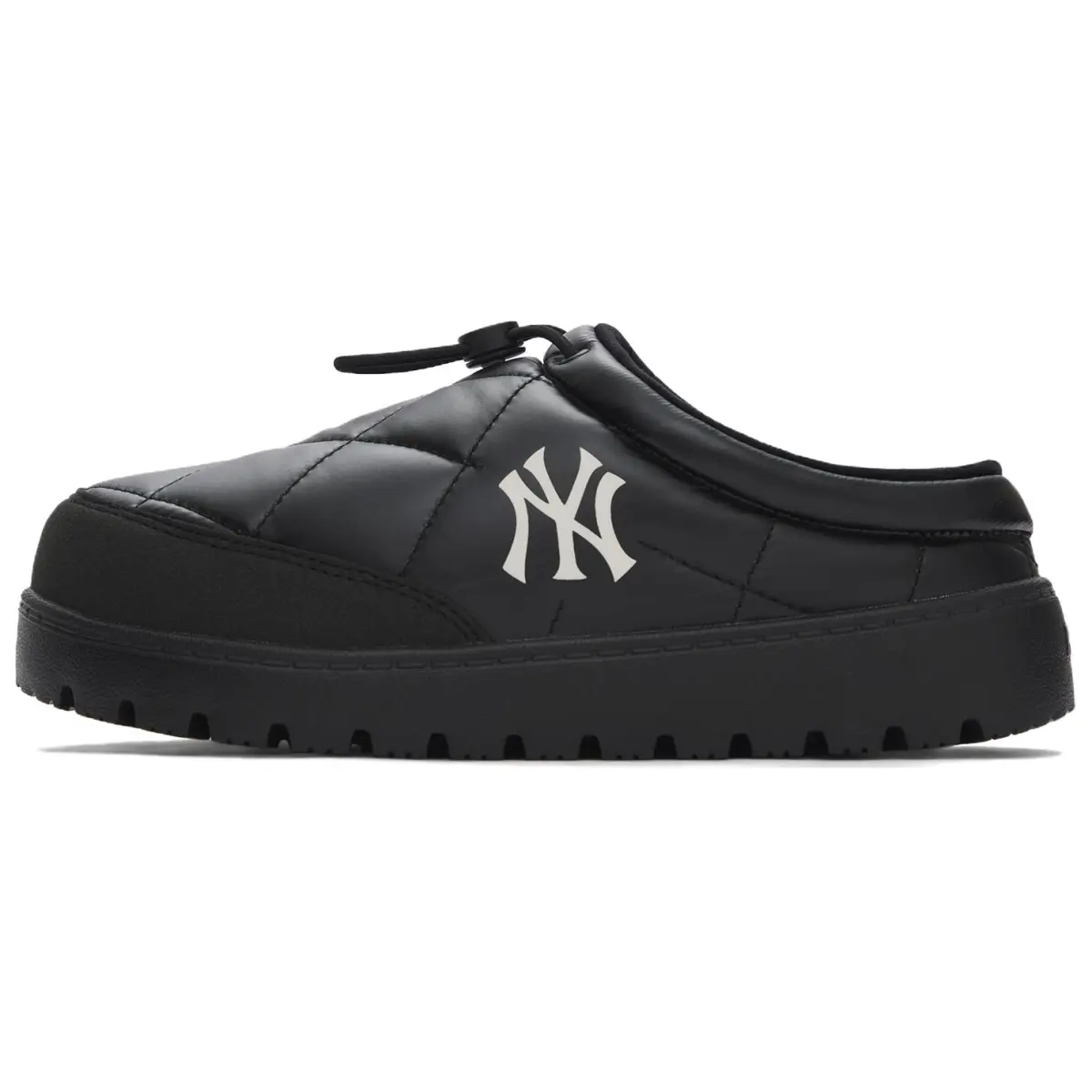 MLB New York Yankees Slip Resistant Abrasion Resistant Slip Resistant Closed Toe Slippers Unisex Black