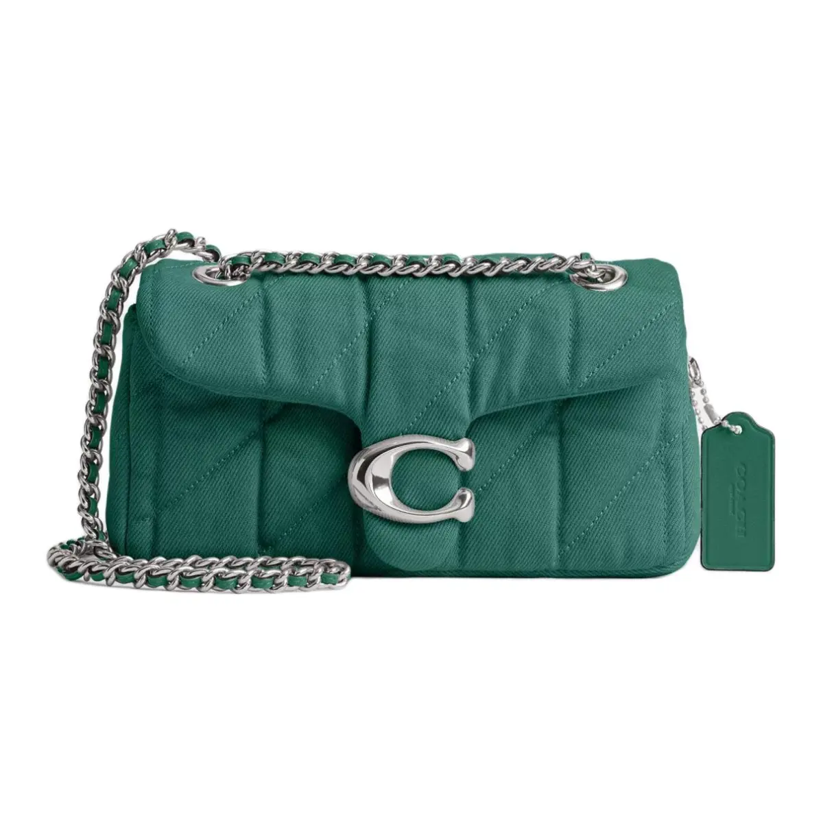 COACH Tabby Cotton Crossbody Shoulder Bags Small Women's Ivy