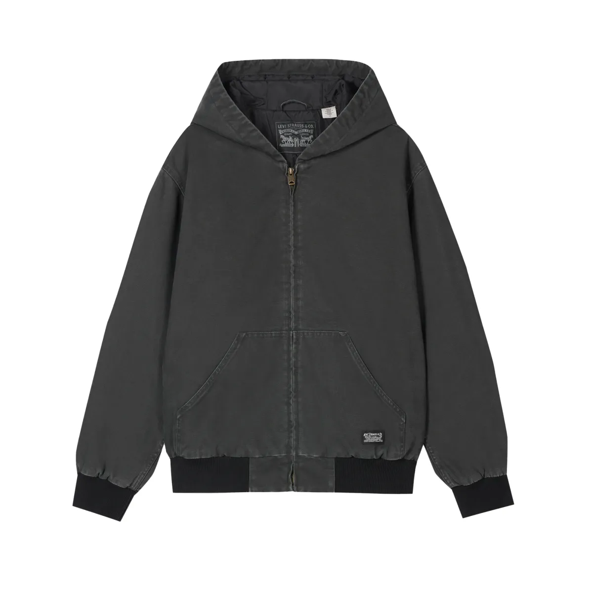 Levi's Jackets Men's Dark Gray Hooded Moderate Other